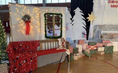 Priprema za božićnu priredbu
